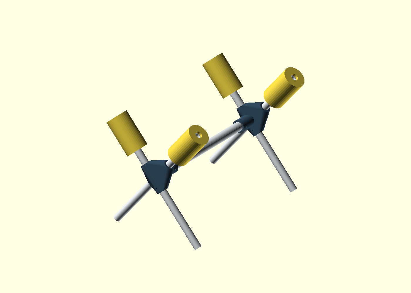 Fixed-X RC plane stand