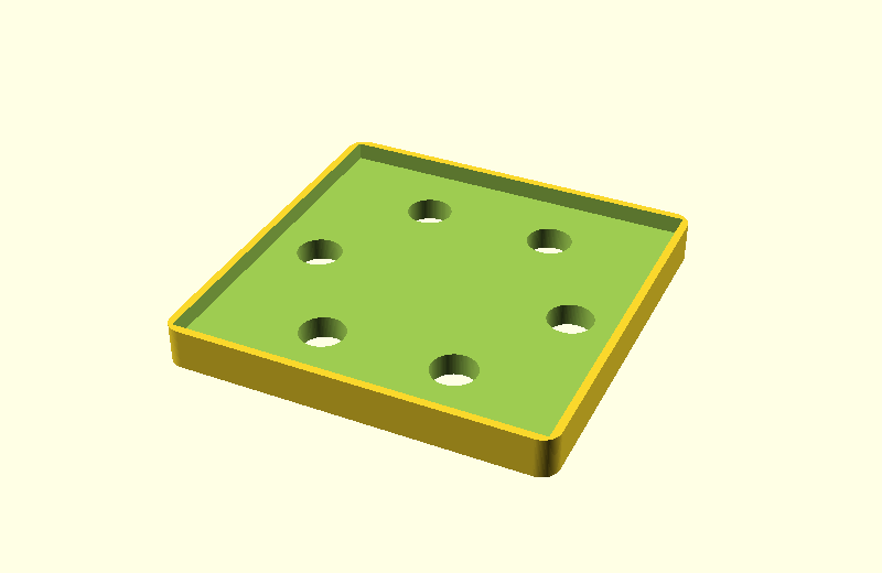 Magnetic plate holder