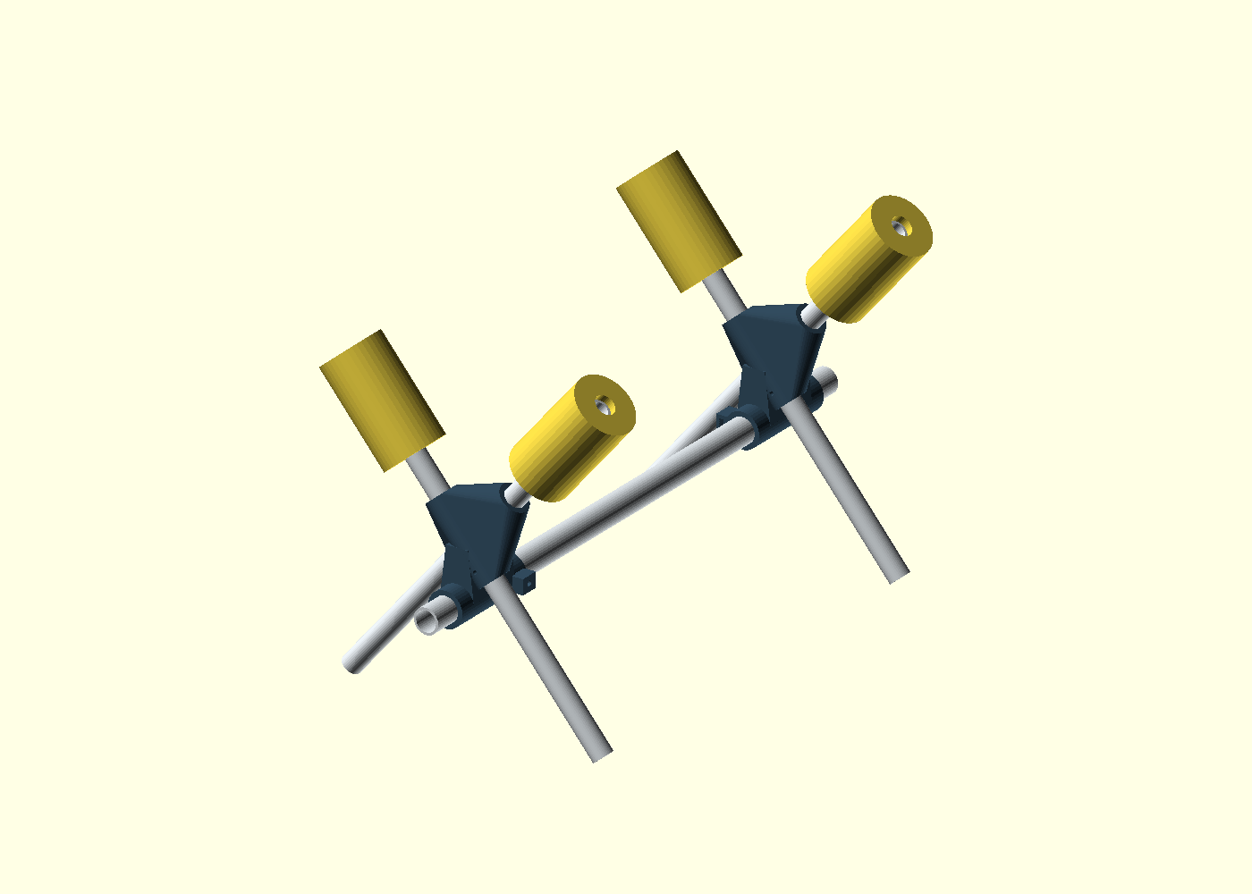 Sliding-X RC plane stand