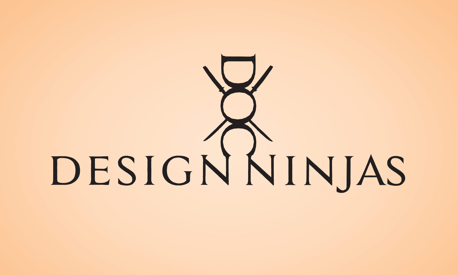 Design Ninjas – Logo for a group of design enthusiasts collaborating on creative projects.
